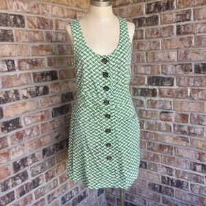 Juicy Couture Button Down Sleeveless Dress M